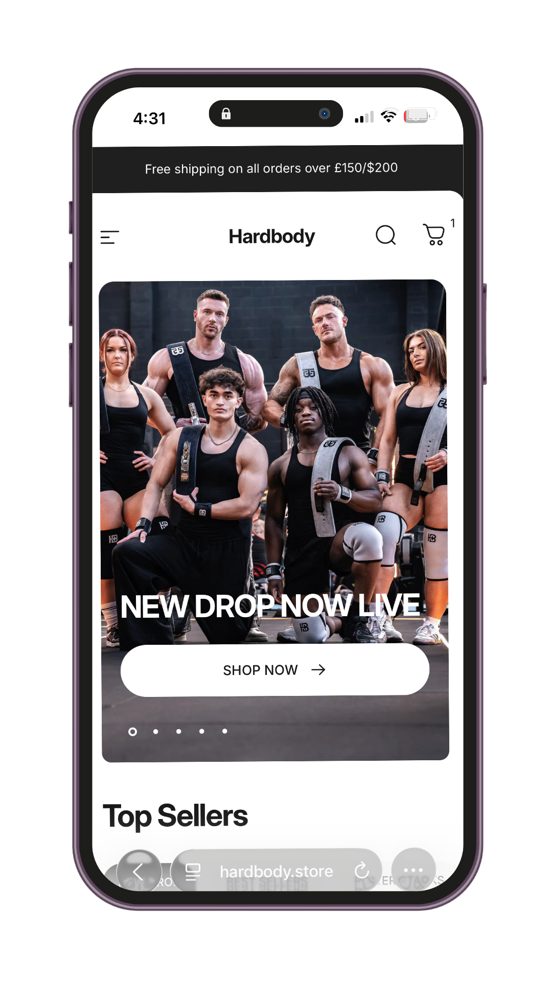 Brandon Harding website